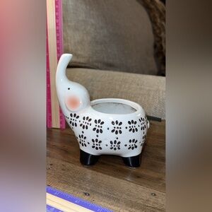 Elephant Planter Home Accent